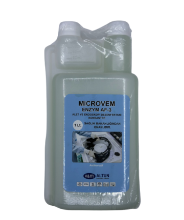 MICROVEM  ENZYM AF TIBBi ALET, ENDOSKOPİ ENZIMATİK VE ÖN DEZENFEKTANI KONSANTRE